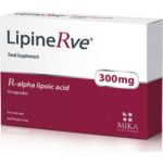 MIKA NUTRI PHARMA LipineRve R-alpha Lipoic Acid 300mg Συμπλήρωμα Διατροφής με R-άλφα Λιποϊκό Οξύ με Αντιοξειδωτική & Αντιφλεγμονώδη Δράση, Μειώνει το Οξειδωτικό Στρες 10 Κάψουλες