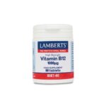 Lamberts Vitamin B12 1000μg (Cobalamin) Συμπλήρωμα Βιταμίνης B12, 60 tabs